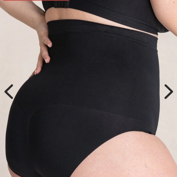 Shapermint-High Waisted Shaper Panty (Black)-Small - Picture 5 of 12